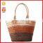 Pretty lady shoulder straw bag with sequin,sequin straw bag