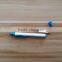 Innovative products White barrel pad printing fancy plastic pens BPP0019