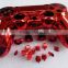 chrome red custom controller shell for ps4 controller shell