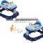 Musical Thicken Plastic Big Baby Walker With Safety Belt