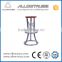 AllowTruss Entertainment furniture circle barstool chair wooden bar stools