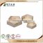 Best selling forest Accept OEM rustic hinging round wooden tray