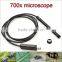 700X Mini Portable Manual zoom USB Digital Microscope