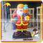 KANO5114 Christmas Decoration Fiberglass Real Life Size Santa Claus