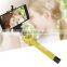 2015 Customized logo Fashionable Design Wired Aluminium alloy rod Cartoon Selfie Stick