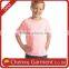 kids fashion t-shirts wholesale kids plain pink t-shirts 100% cotton 160gsm kids clothes t shirt baby boy pictures of the summer