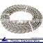 Diamond endless cable for granite and marble block squaring