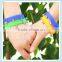 custom cute silicone wristband with bells