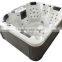 Deluxe hydro massage rectangular outdoor spa