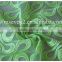 Fashion design mesh embroidery lace fabric emerald green for garment