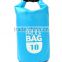 Outdoor Waterproof Dry Bag 500D 10L Waterproof Fabric Roll Top Storage Bag Dry Compression Sack Keeps Gear Dry