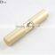 Luxury golden private label retractable make up cosmetics brush vegan powder brush
