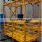 overhead crane work platform cage storage cage