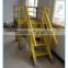 Anti-corrosion GRP FRP platform ladder