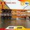 China low price 50 ton 40ft flatbed semi trailer