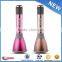 Golden and Rose Golden K068 Bluetooth Speaker Microphone Bluetooth Wireless Microphone K068