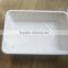 Cheap white PS vacuum forming plastic tray blister package