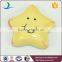 cute yellow pentagram ceramic hanging decoration with big smile