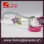 glass water bottle with lid, glass juice bottle, 1L glass bottle