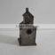 Adorable Industrial Galvenized Metal Bird Feeder House