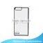 Simple Style 2D Sublimation Custom Printed 5 Inch Black Color Plastic Phone Case With Aluminum Sheet For Ascend P7