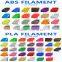 1.75mm 1KG 3D Printer Filament PLA Reprap 3D Printing Consumble 3D Printer Pen ABS Filament for 3D pen