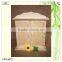 image decorative unfinished door shaped wooden key box holder