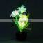 Fake indoor led fiber optic flowers shopping mall christmas decorations