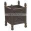 Trade Assurance Cast Iron Flower Pot Metal Type antique cast iron urns