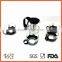 heat resistant glass tea pot with filter glass tea kettle