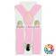 Boys Colorful Metal Clips Suspender Elastic Suspender