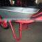 Pneumatic Wheel Wheel Type and Metal Tray Material Heavy Duty Construction Garbage Wheelbarrow