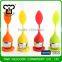 Hot style silicone tea strainer grid tea infuser with leaf grip tray