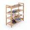 customized bamboo shelf stand, bamboo furniture rack