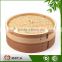 high-quality eco-friendly round bamboo food steamer