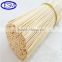 Food grade round thin and color bamboo skewers for bbq