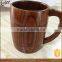 Wholesale quality houseware high-capacity wooden mugs/ wood mug for beer/milk/coffee