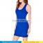 women racer back yellow sexy tight bodycon dress