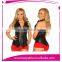 Factory Wholesale Women Hot Fashion Black red PVCLeather Corset top quality