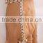 GOLD CRYSTAL Single Bracelet with Ring free size