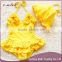 Lovely design one piece nylon baby girl swimsuit Korea style children's swimwear