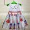 Kids 2017 Baby Girls Vintage Style Popular Design With Printing and Special Collar Designs