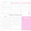 customize A4/A5/A6 different kinds of planner /noteboo/diary planner /wire-o planner with emboss/deboss logo ,