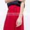 100% Polyester Buckle Waist Sarong Long Skirt With Loose Cut Design