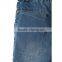 OEM Service fashion wholesale printed breathable brand blue kid jean for summer