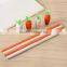 Novel Creative 3d Carrot Jumbo Pencil With Eraser Toppers Customs