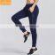 2017 Hot Sales Top Quality Yoga Pants Women Sexy Mesh Leggings With Custom