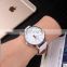 Big Dial Transparent Hollow Skeleton Simple Wristwatch Women Watches Fashion Casual Leather Couple Table Dress Watch