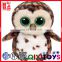 wholesale stuffed animals plush stuffed animals with big eyes owl shaped stuffed toys from china