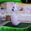 6 feet Inflatable LED Whtie Ghost , PVC Blow Up Halloween Inflatable Lighting Balloon for Decoration
